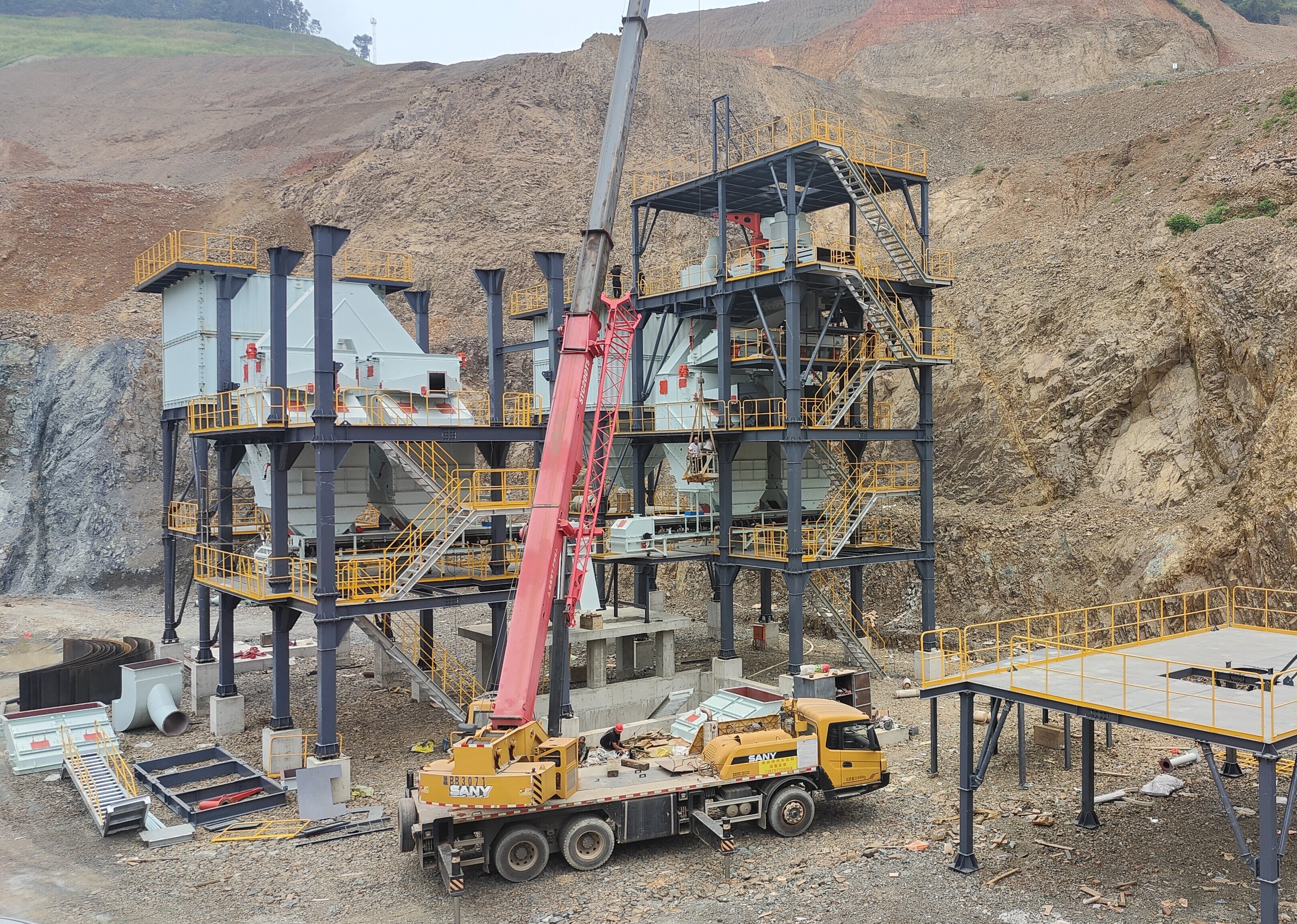 制砂樓：無需水洗砂，全年無憂生產(chǎn)的綠色之選